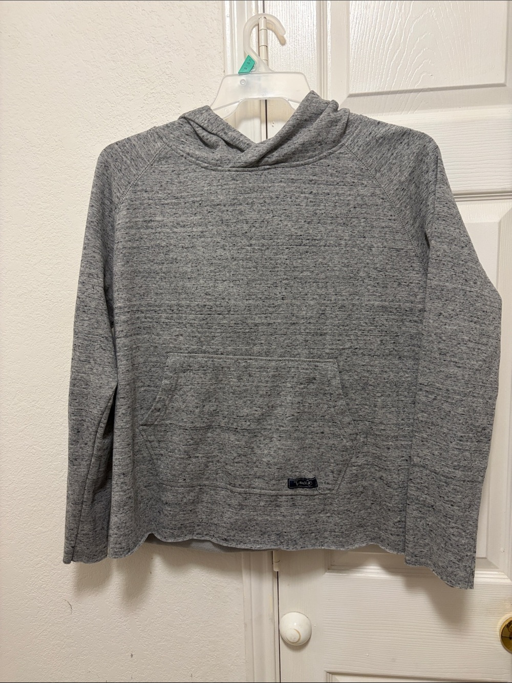 State of Mind Gray Hooded Pullover Sweatshirt
